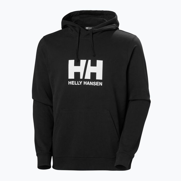 Férfi Helly Hansen HH Logo Hoodie 2.0 fekete 5