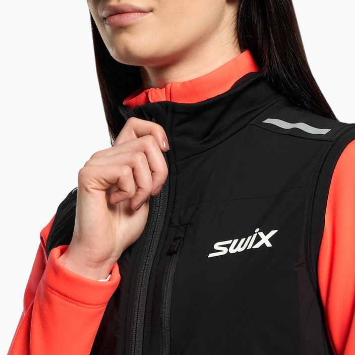 Swix Focus Warm női sí mellény fekete 11216-10000-XS 4