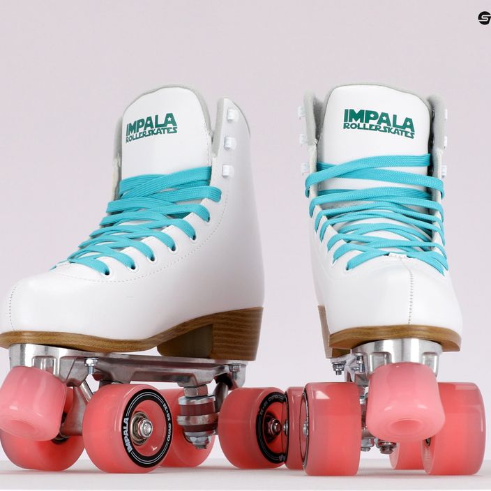 Női korcsolya IMPALA Quad Skate fehér IMPROLLER1 12