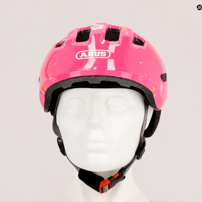 ABUS kerékpáros sisak Smiley rózsaszín 3.067257 9