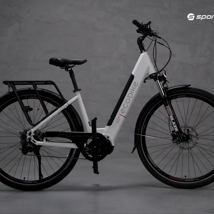 Elektromos kerékpár Ecobike LX300 LG fehér 1010306 25