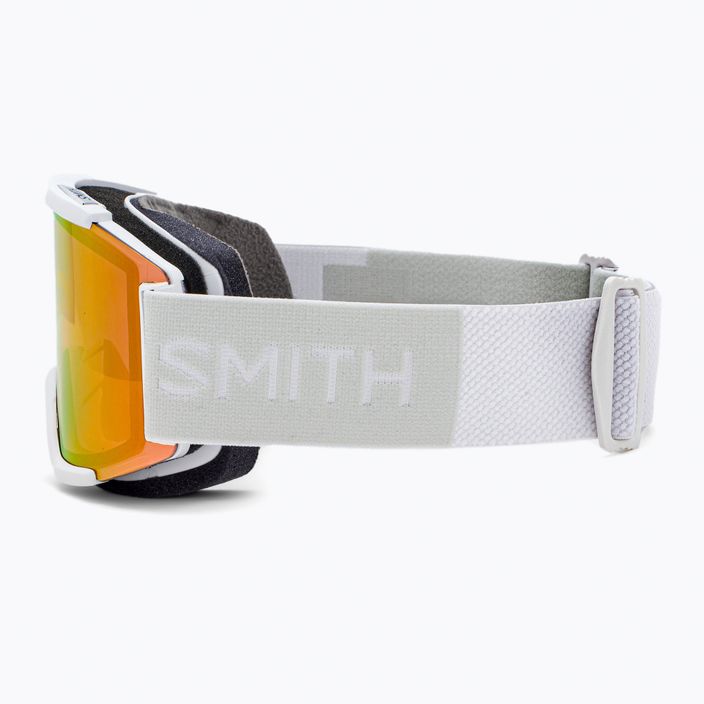 Smith Squad fehér vapor/chromapop fotokróm piros tükrös síszemüveg M00668 4