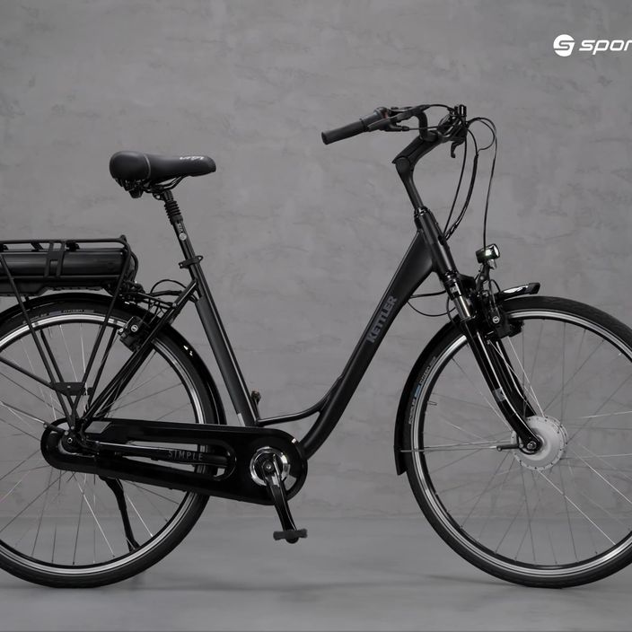 Kettler Ebike Simple 7G fekete elektromos kerékpár KF087-VARW55 16