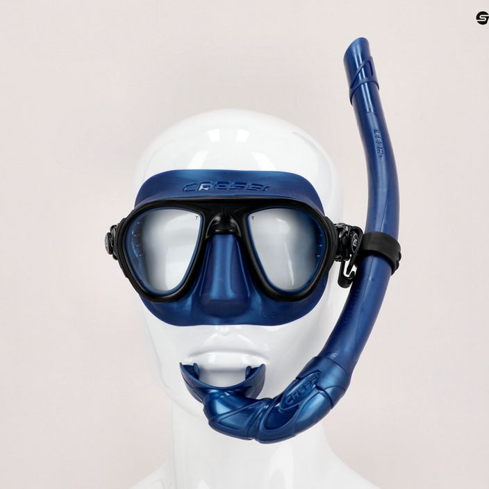 Cressi Calibro + Corsica maszk + snorkel készlet kék DS434550 6