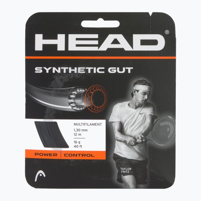 HEAD Synthetic Gut teniszhúr fekete 281111