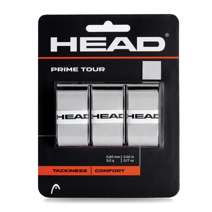 HEAD Prime Tour 3db teniszcsomagolás szürke 285621 2
