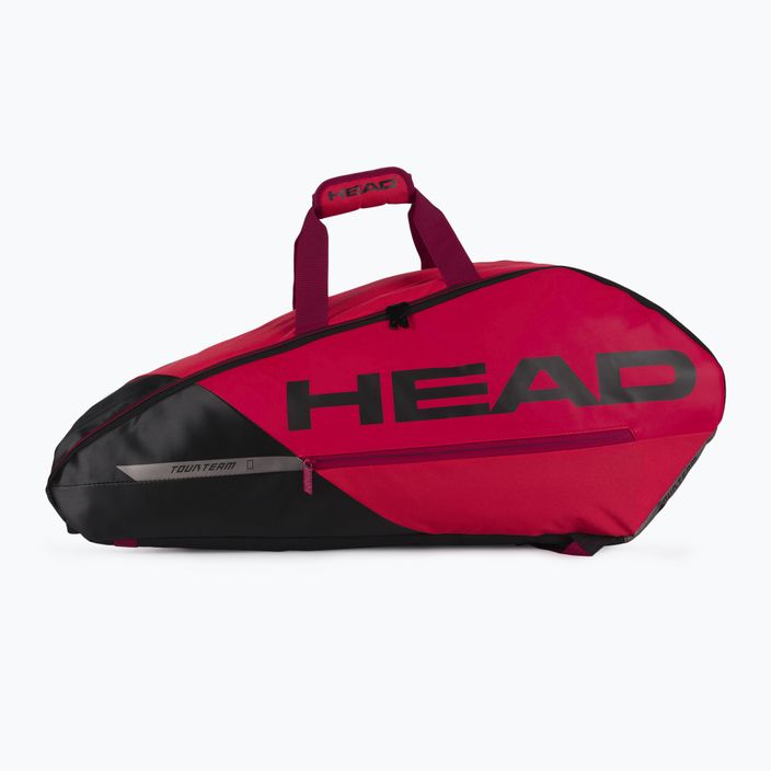 Tenisz táska HEAD Tour Team 9R piros 283432