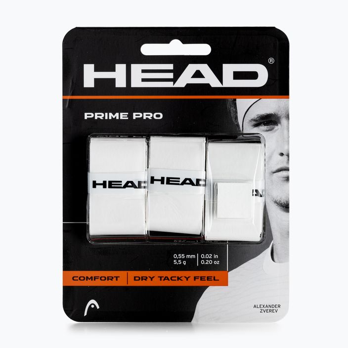 HEAD Prime Pro 3 db. Csomag fehér 285319 2