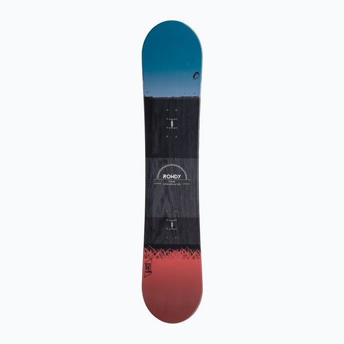 Gyermek snowboard HEAD Rowdy kék-piros 336620 3