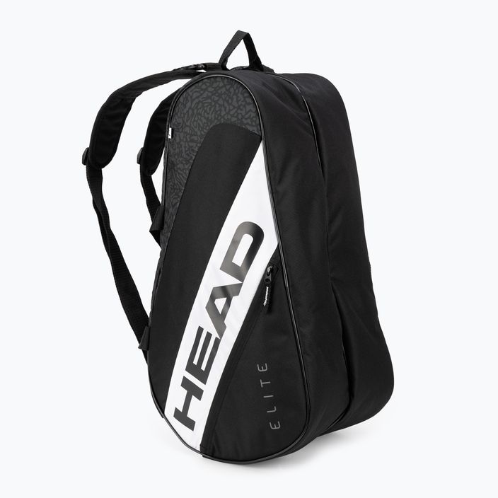 HEAD Tour Elite Padel Supercombi táska 46,4 l fekete-fehér 283702 2