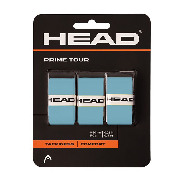 Tenisz ütő markolatkötések HEAD Prime Tour 3 szt. blue 2