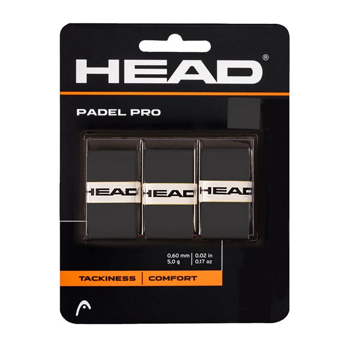 HEAD Padel Pro ütőtok 3 db fekete 285111 2