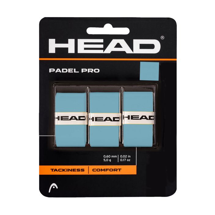 Paddle ütő markolatkötések HEAD Padel Pro 3 szt. blue 2