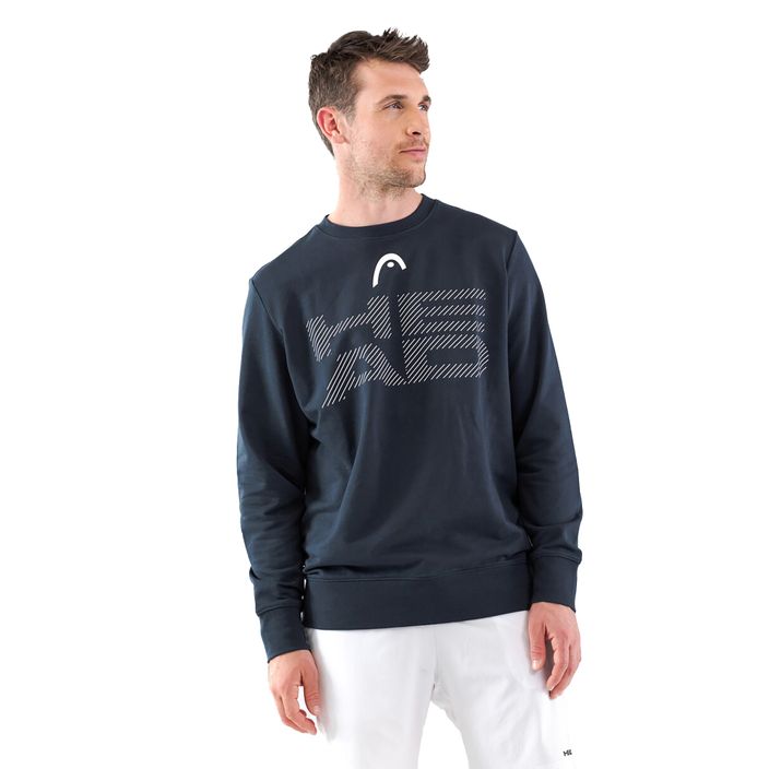 HEAD férfi tenisz pulóver Rally Sweatshirt navy 2