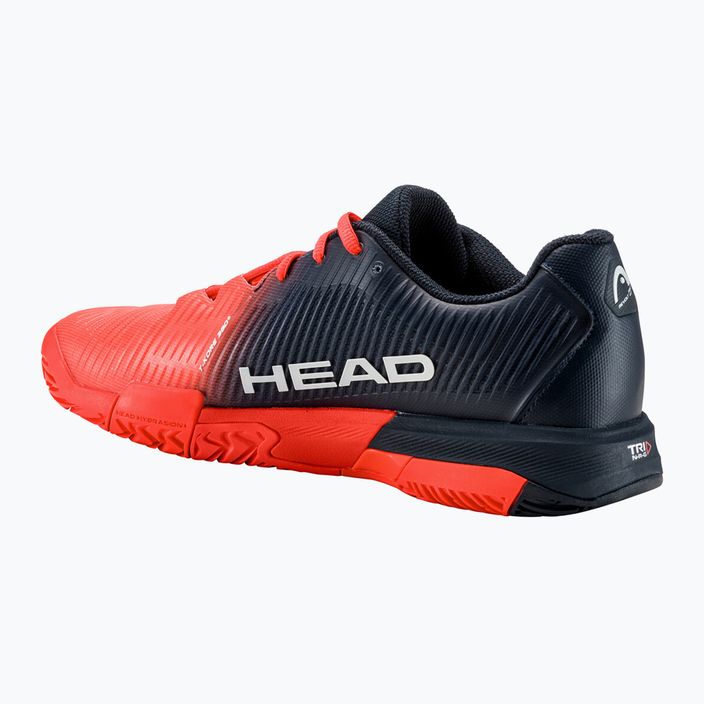 HEAD Revolt Pro 4.0 férfi teniszcipő áfonya/tüzes korall 9