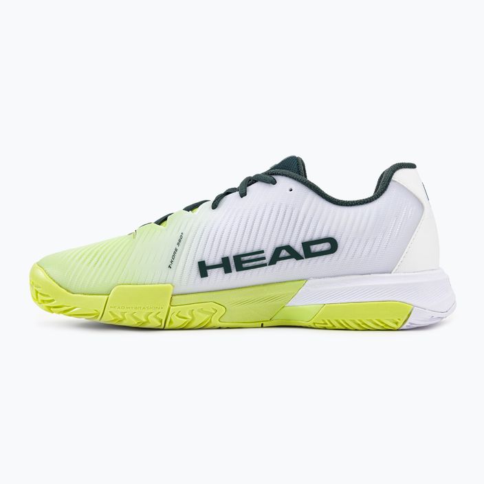 HEAD Revolt Pro 4.0 férfi teniszcipő zöld és fehér 273263 3