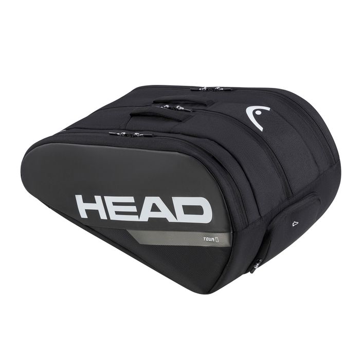Padel táska HEAD Tour Padel Bag L black/white 2
