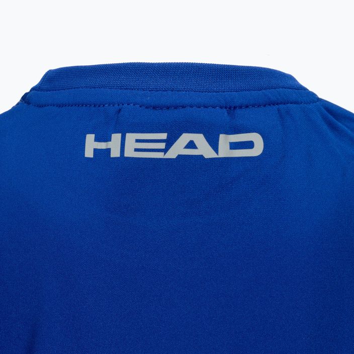 HEAD Club 22 Tech kék gyermek tenisz póló 816171 4