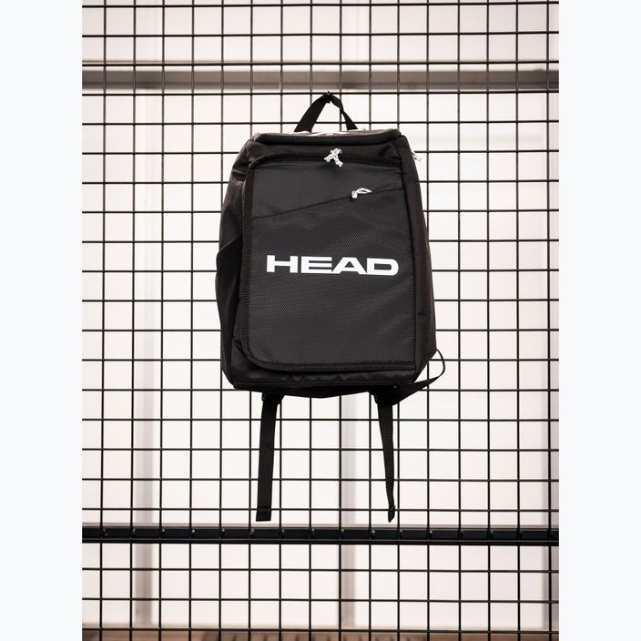 Gyermek tenisz hátizsák HEAD JR Tour Backpack 20L fekete/fehér 2