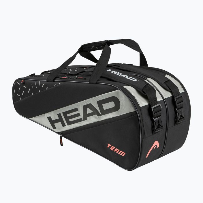 Tenisz táskaHEAD Team Racquet Bag L black/ceramic