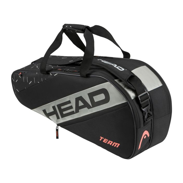 Tenisz táskaHEAD Team Racquet Bag M black/ceramic 2