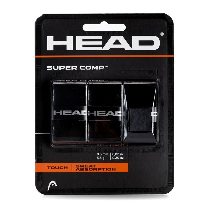 HEAD Super Comp tenisztekercs fekete 285088 2