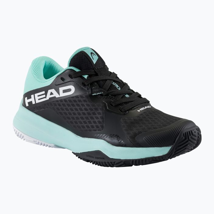 HEAD Motion Team Padel női padel cipő fekete/aqua