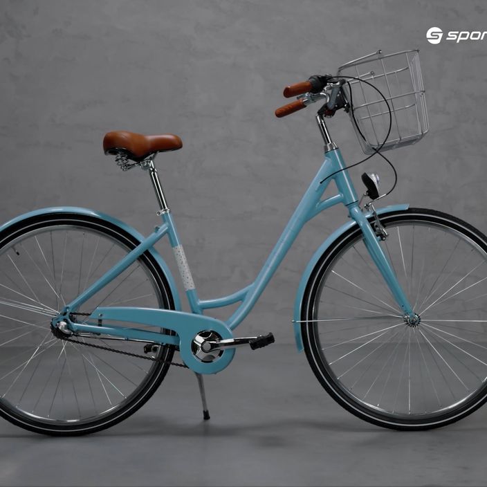 Női városi kerékpár Romet Pop Art 28 Eco kék 2228553 16