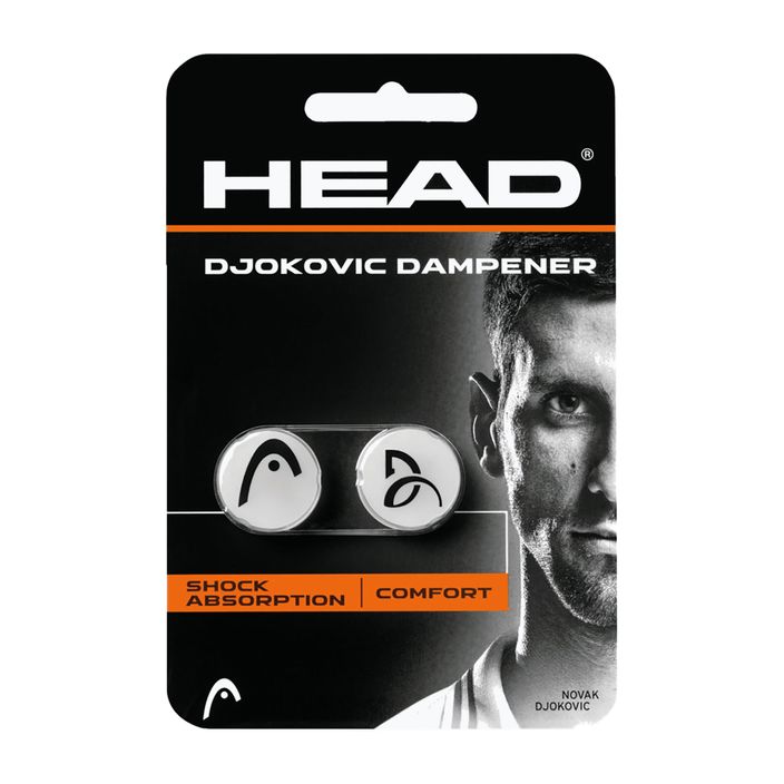HEAD Djokovic csillapító 2 db-os csomag fehér 285704 2