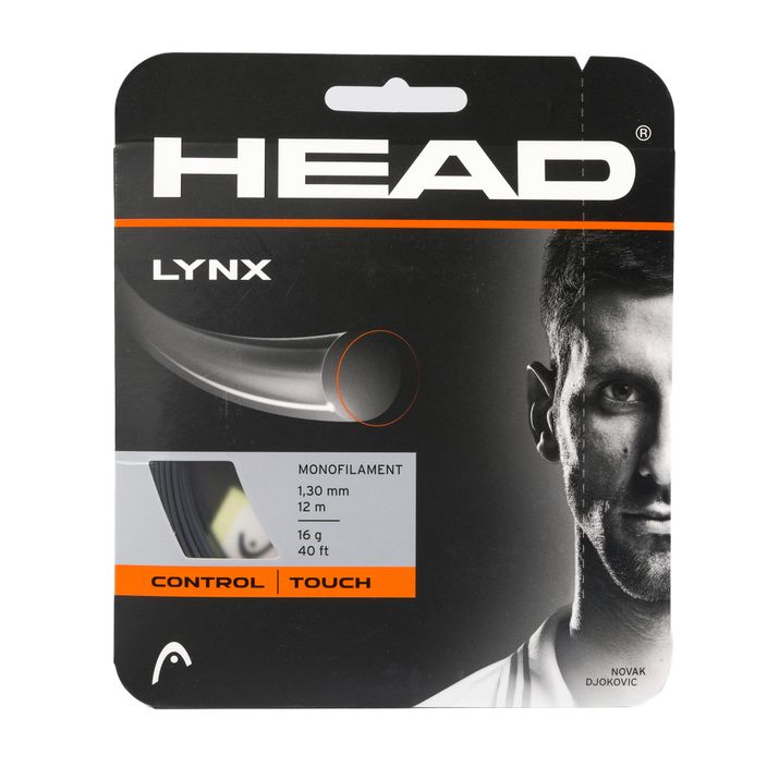 Tenisz húr HEAD Lynx fekete 281784 2