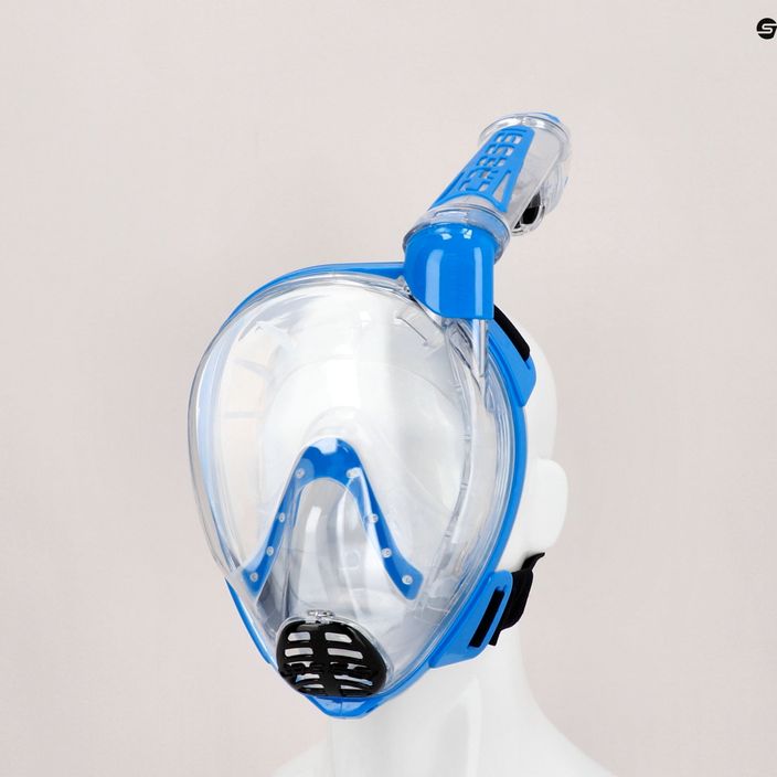 Cressi Duke Dry teljes arcú maszk búvárkodáshoz kék XDT000020 6