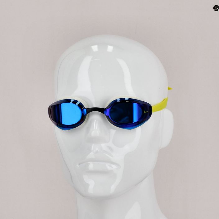 Nike Úszószemüveg VAPORE MIRROR sárga-kék NESSA176 8