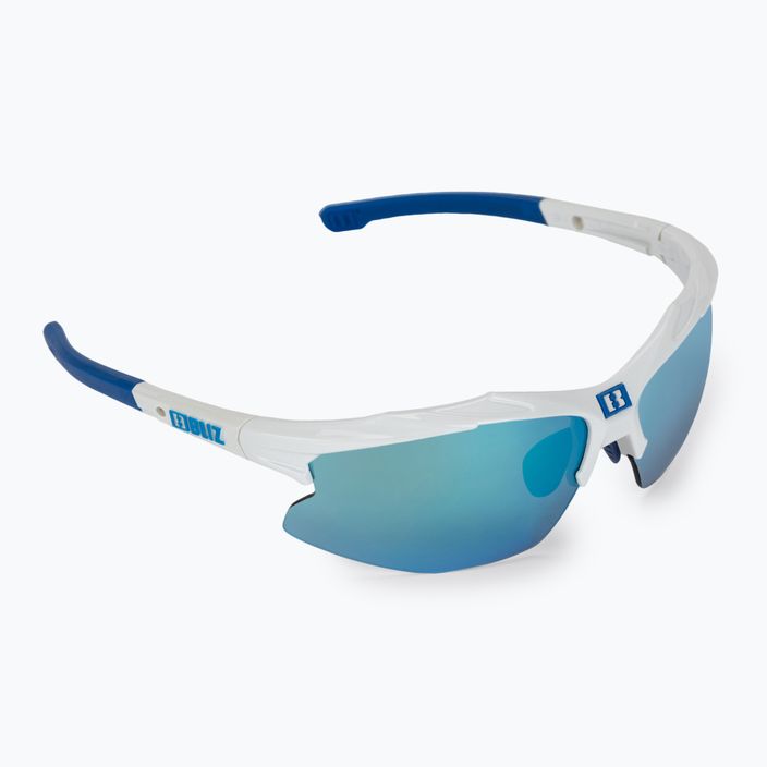 Bliz Hybrid kerékpáros szemüveg fehér-kék 52806-03