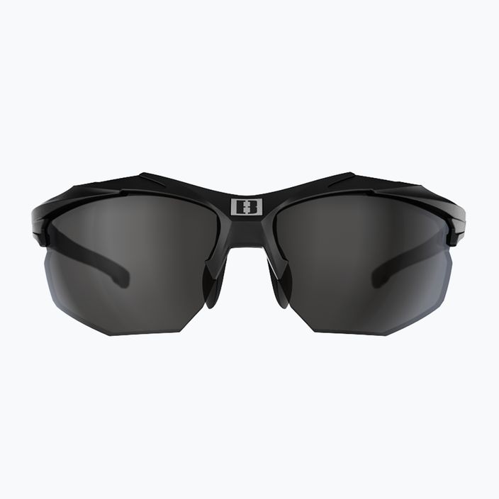 Bliz Hybrid S3 fényes fekete / füstös kerékpáros szemüveg 5