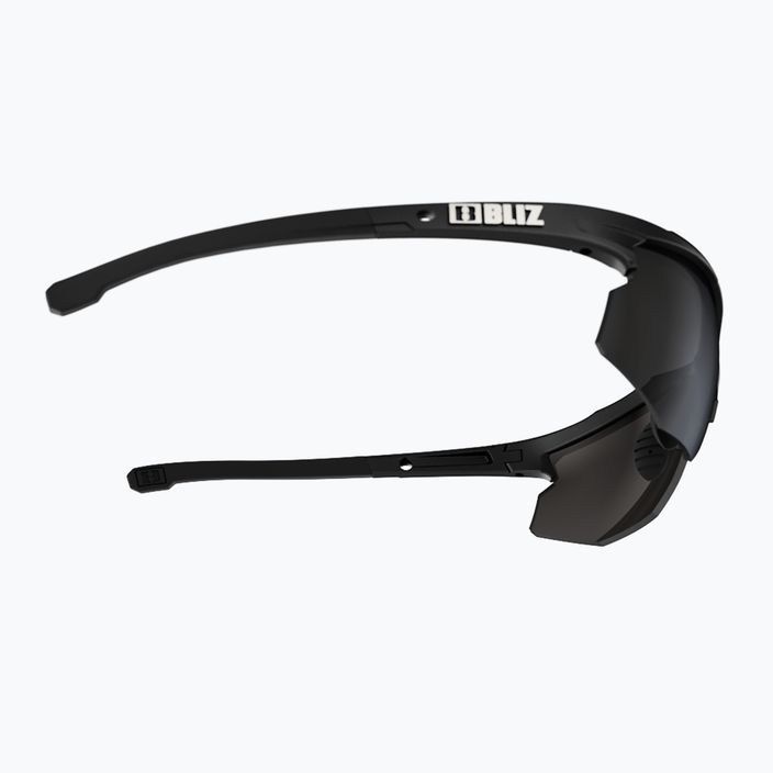 Bliz Hybrid S3 fényes fekete / füstös kerékpáros szemüveg 6