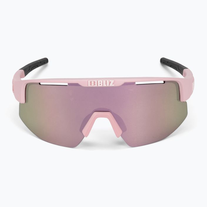 Bliz Matrix Small S3 matt púderrózsaszín / barna rózsaszín multi 52107-49 kerékpáros szemüveg 3