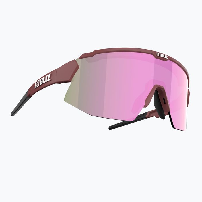Bliz Breeze Small S3+S1 matt bordó / barna rózsaszín / rózsaszín kerékpáros szemüveg 52212-44 6