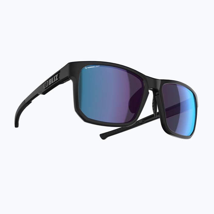 Bliz Ignite Nordic Light S3 matt fekete/begónia/ibolya kék multi kerékpáros szemüveg 2