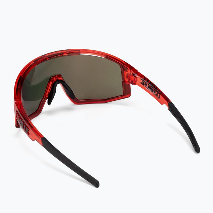 Bliz Fusion S3 átlátszó piros / barna piros multi 52305-44 kerékpáros szemüveg 3