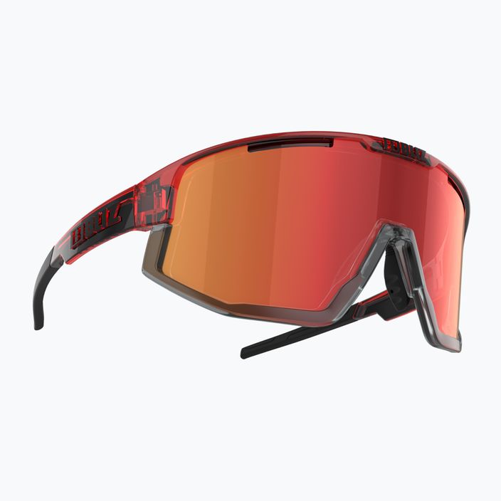 Bliz Fusion S3 átlátszó piros / barna piros multi 52305-44 kerékpáros szemüveg 6