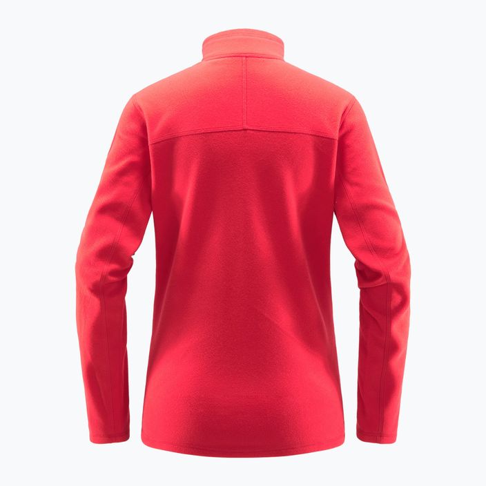 Női Haglöfs Buteo Mid fleece pulóver piros 605074 6