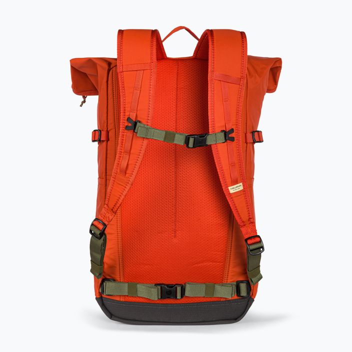 Fjällräven High Coast Foldsack 24 l 333 narancssárga F23222 túra hátizsák 2