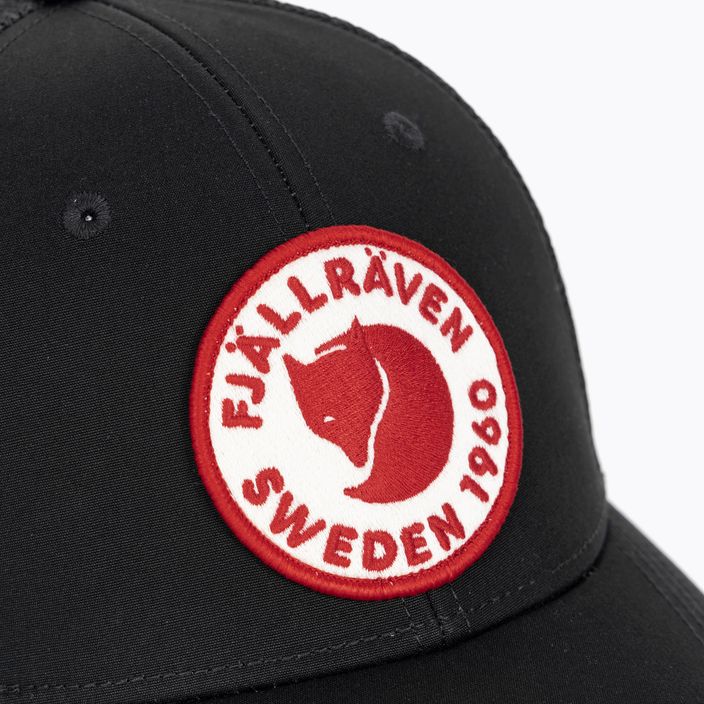 Baseball sapka Fjällräven 1960 Logo Langtradarkeps black 3