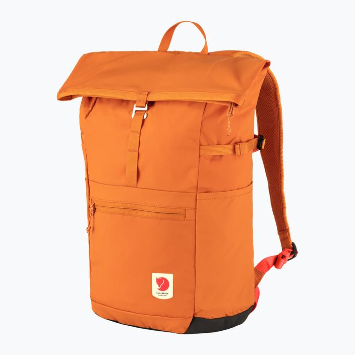 Fjällräven High Coast Foldsack 24 l naplemente narancssárga túra hátizsák 2