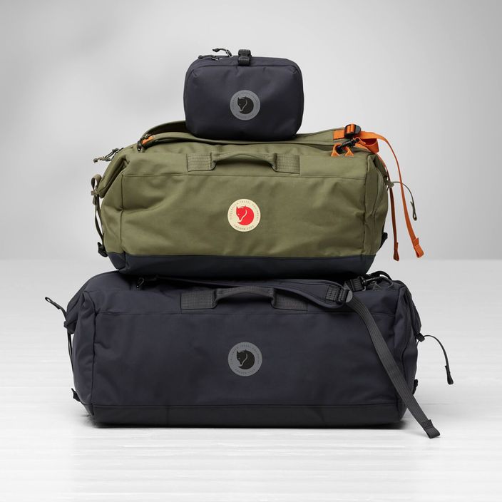 Fjällräven Färden Duffel 80 l szén fekete utazótáska 6