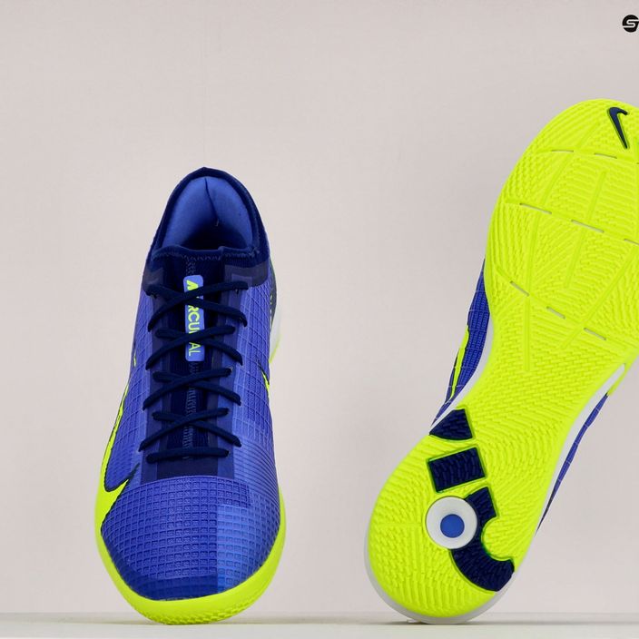 Férfi futballcipő Nike Zoom Vapor 14 Pro IC kék CV0996-574 10