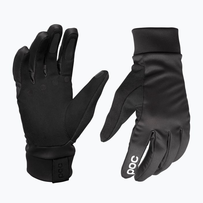 Kerékpáros kesztyű POC Essential Softshell Glove uranium black 5