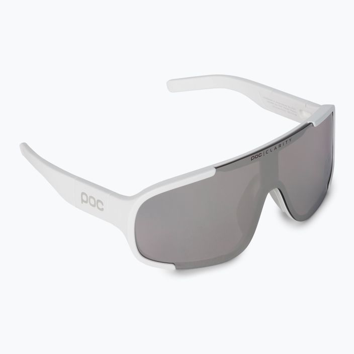 Kerékpáros szemüveg POC Aspire hydrogen white/clarity road silver