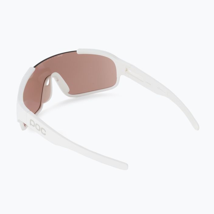 Kerékpáros szemüveg POC Crave hydrogen white/clarity trail silver 2