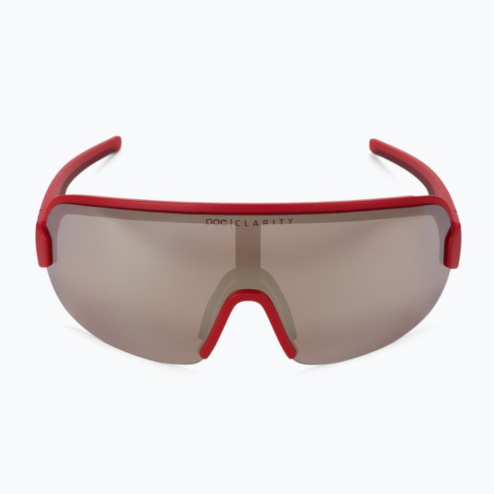 Kerékpáros szemüveg POC Aim prismane red/clarity road silver 3